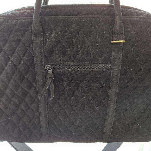 Vera Bradley soft quilted laptop/messenger  bag EUC - Picture 7 of 7